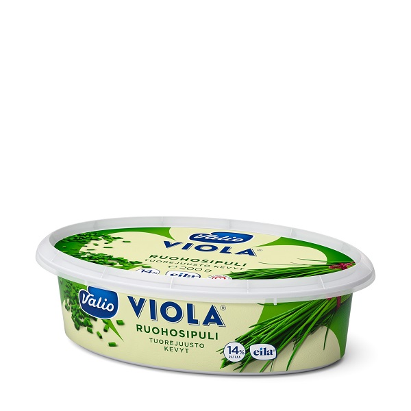 Viola cream cheese light chives 200g